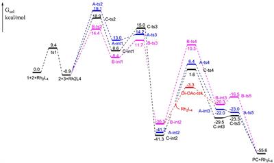 Catalyst-Dependent Chemoselectivity in the Dirhodium-Catalyzed Cyclization Reactions Between Enodiazoacetamide and Nitrosoarene: A Theoretical Study